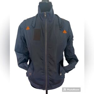 Bomber Jacket- Navy- Size Small